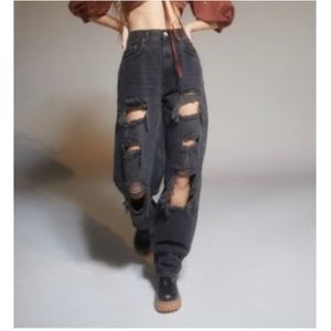 BDG high-waist baggy urban outfitters jeans size 25